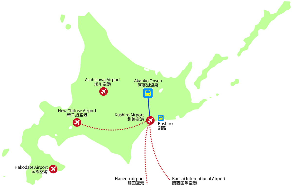 Airportliner Map